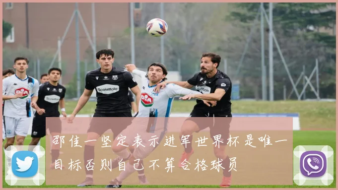邵佳一坚定表示进军世界杯是唯一目标否则自己不算合格球员